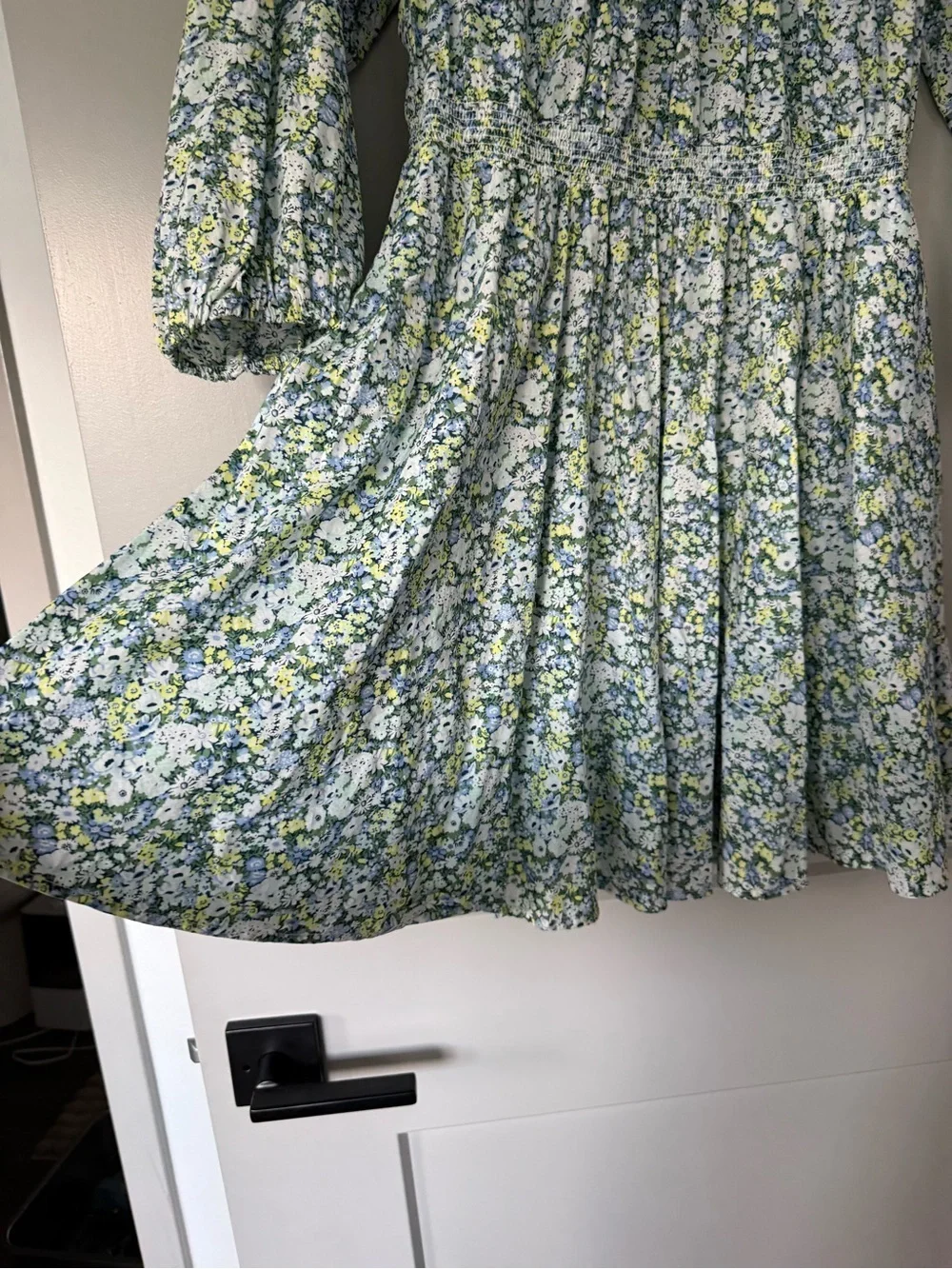 J.Crew x Liberty Fabric Palermo 100% Cotton Floral Mini Dress Size Medium